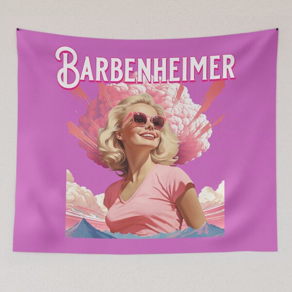 Item preview, Barbenheimer designed and sold by WallGarden.
