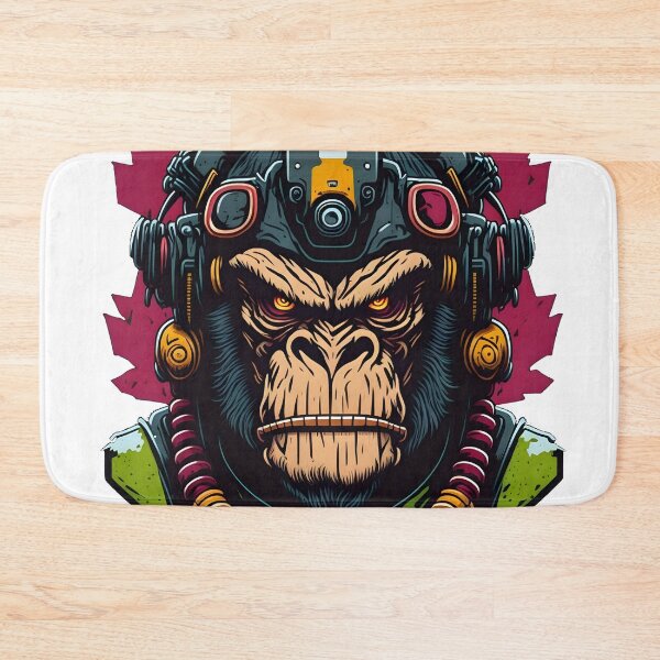 Item preview, Commander Monkey designed and sold by BearsAndSkulls.