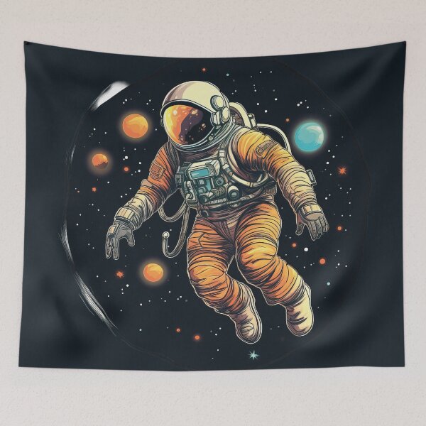 Item preview, Astronaut in space designed and sold by BokeeLee.
