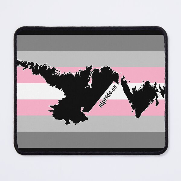 Item preview, Newfoundland & Labrador on Demigirl Pride Flag designed and sold by Jenna Rideout.