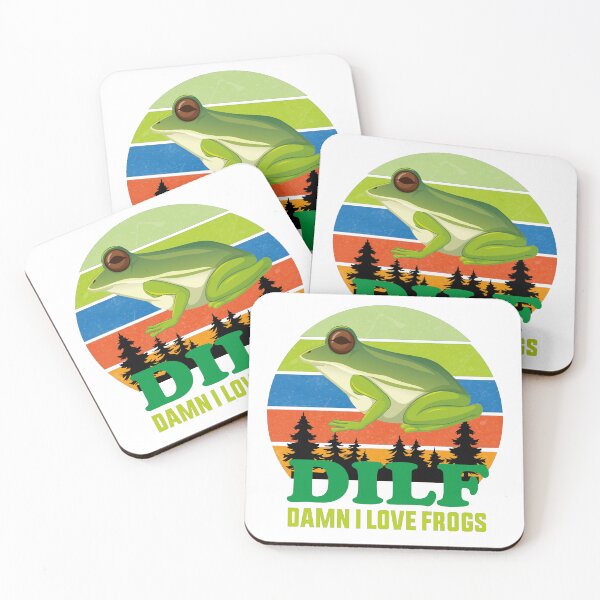Item preview, Dilf Damn I Love Frogs designed and sold by limanol.