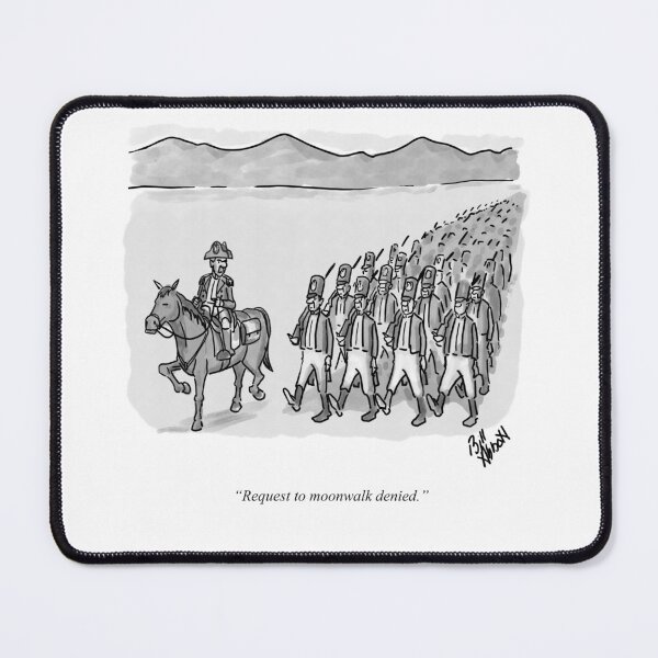 Item preview, Classic Military Moonwalk Cartoon designed and sold by abbottoons.