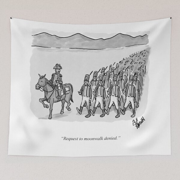 Item preview, Classic Military Moonwalk Cartoon designed and sold by abbottoons.