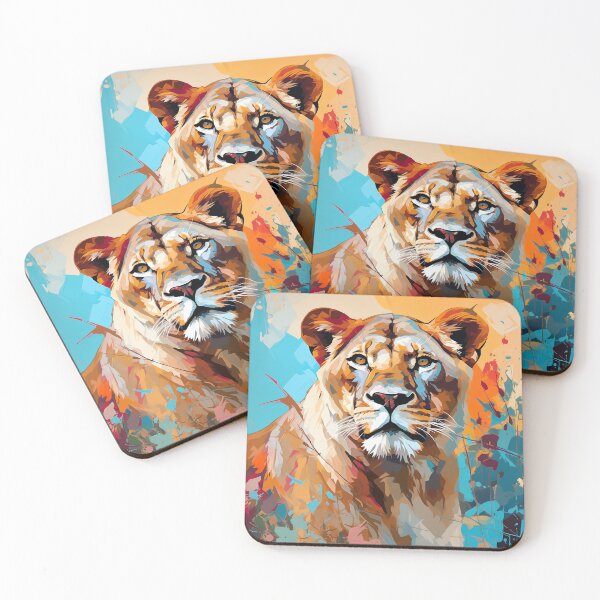 Item preview, Lioness Painting designed and sold by ecervantez.