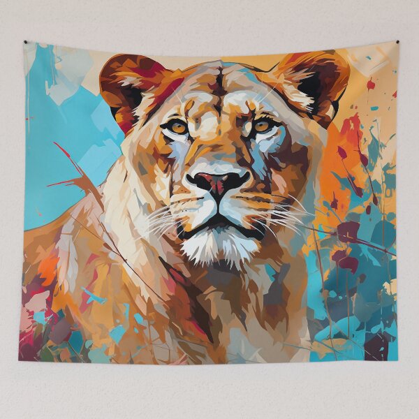 Item preview, Lioness Painting designed and sold by ecervantez.
