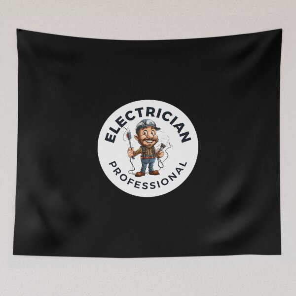 Item preview, Electrician professional designed and sold by Mateusz Majcherek.