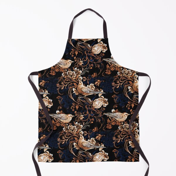 Item preview, Elegance Unveiled - Tweed Background with Birds and Flowers designed and sold by vadimcarazan.