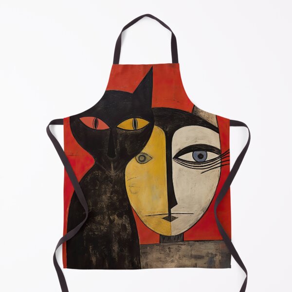 Item preview, cat people  abstract, art, painting - Artistry Collection designed and sold by Printellarium.