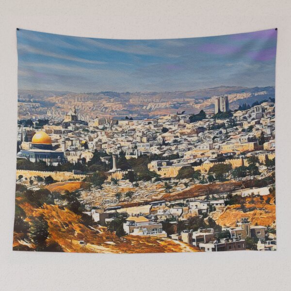 Artikelvorschau, JERUSALEM, OH JERUSALEM entworfen und verkauft von ArtbyRolleen.