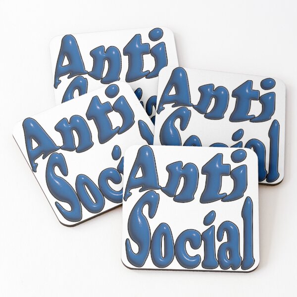 Item preview, Anti social designed and sold by Art Dila Studio.