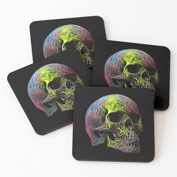 Item preview, Colorful Skull with Veins Design Art designed and sold by Clark81.