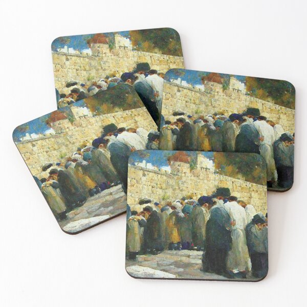 Item preview, JEWS PRAY WITH HEARTS FULL designed and sold by ArtbyRolleen.