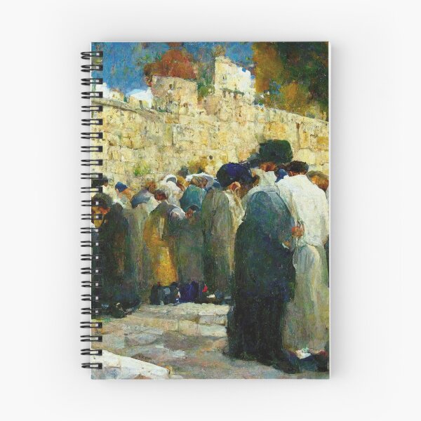 Item preview, JEWS PRAY WITH HEARTS FULL designed and sold by ArtbyRolleen.
