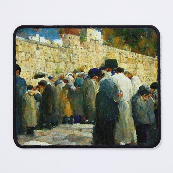 Item preview, JEWS PRAY WITH HEARTS FULL designed and sold by ArtbyRolleen.