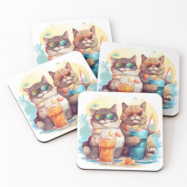 Item preview, Cats on holiday designed and sold by grebie.