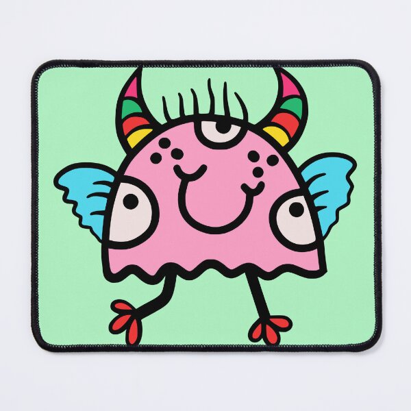Item preview, Horned Doodle Monster designed and sold by BeagleDesigns.