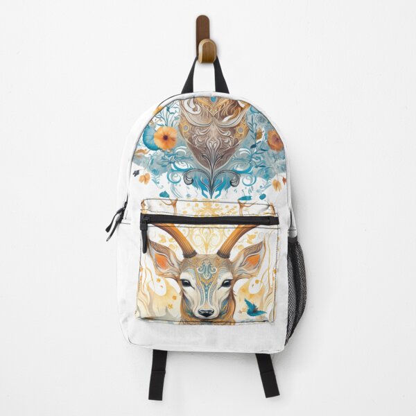 Item preview, deer with a colorful floral designed and sold by Kalka088.