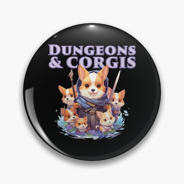 Item preview, Dungeons & Corgis designed and sold by GeekLaundry.
