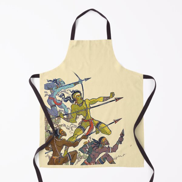 Item preview, India art styles, warriors designed and sold by CreativePunk123.