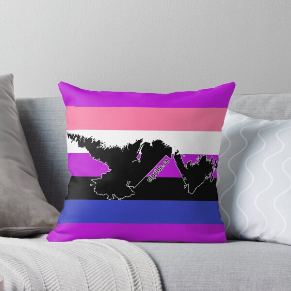 Item preview, Newfoundland & Labrador on Genderfluid Pride Flag designed and sold by Jenna Rideout.