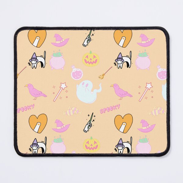 Item preview, Witchy Kids Halloween Pattern on Yellow designed and sold by Whispering Raven.