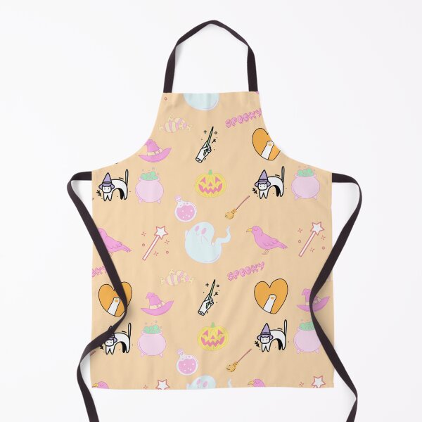 Item preview, Witchy Kids Halloween Pattern on Yellow designed and sold by Whispering Raven.