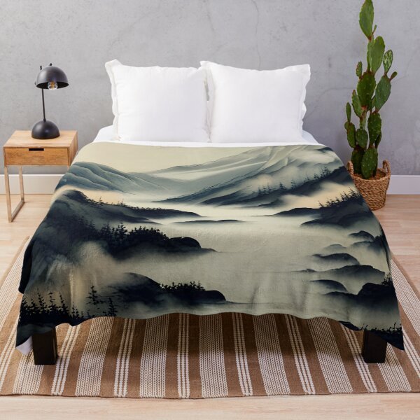 Item preview, Chinese mountain scene traditional art designed and sold by JackFreestone.