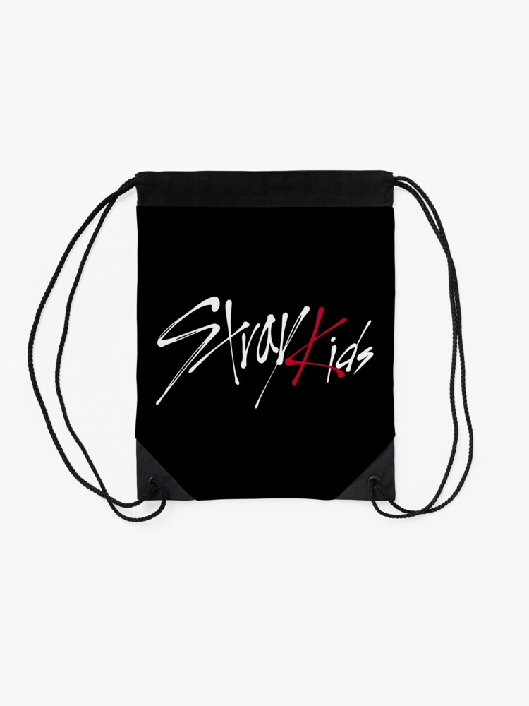Alternate view of Stray Kids logo Drawstring Bag