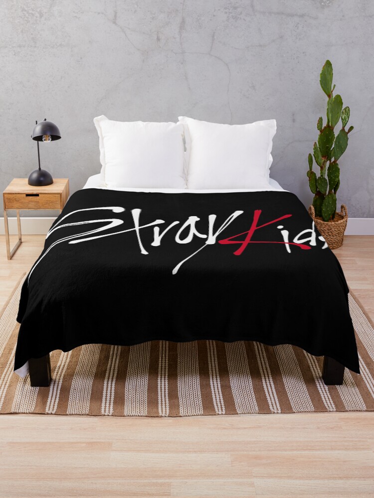 Thumbnail 1 of 6, Throw Blanket, Stray Kids logo designed and sold by dexta.