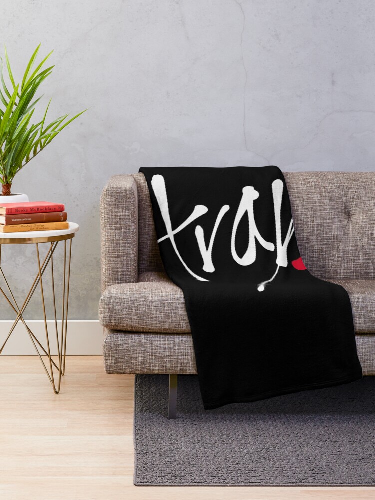 Alternate view of Stray Kids logo Throw Blanket