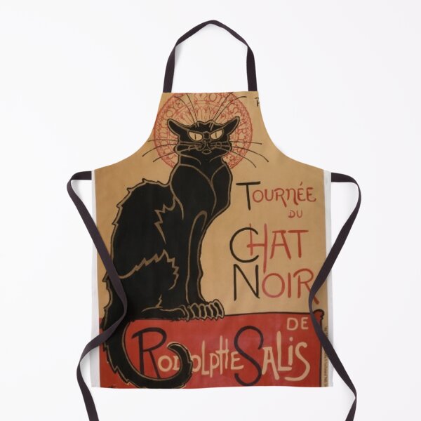 Item preview, French Poster Tournee du Chat Noir de Rodolphe Salis Black Cat designed and sold by Draculaura2009.