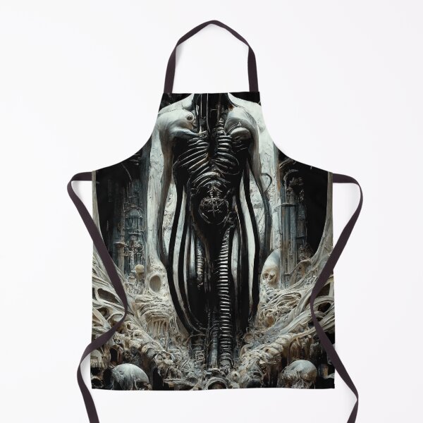 Item preview, An ode to H.R. Giger (original artwork inspired by the Necronomicon of H.R. Giger designed and sold by RollingthatD20.