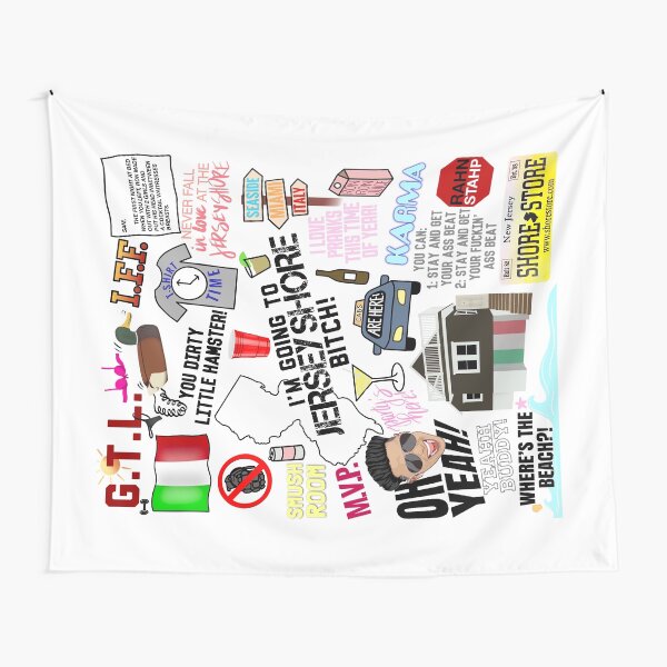 Artikel-Vorschau von Jersey Shore Collage, designt und verkauft von coco-colors.