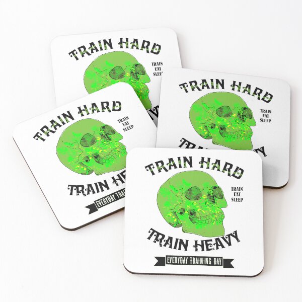 Item preview, Train Hard Train Heavy designed and sold by Wilfried van Dokkumburg.