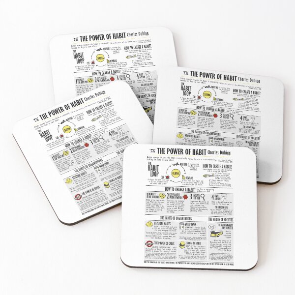 Item preview, Visual Book The Power of Habit (Charles Duhigg) designed and sold by TKsuited.