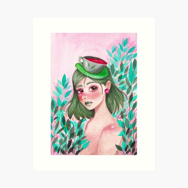 Item preview, Tea Girl designed and sold by Ellenkency.