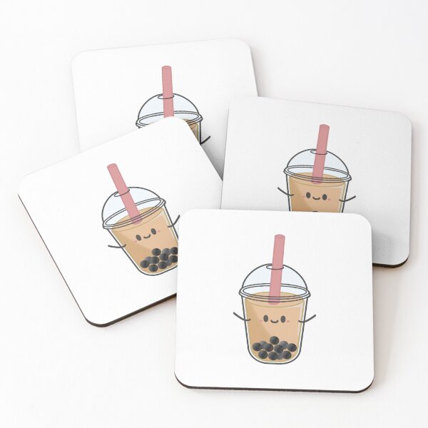 Item preview, Cute boba with face designed and sold by JustArt88.