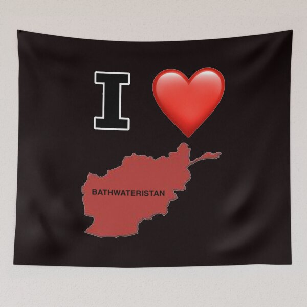 Item preview, I Love Bathwateristan designed and sold by Corporate Overlord.