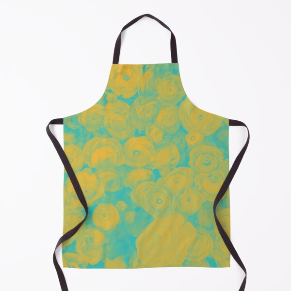 Item preview, Boho Soul Flowers in Yellow and Cyan designed and sold by Trish Dish.