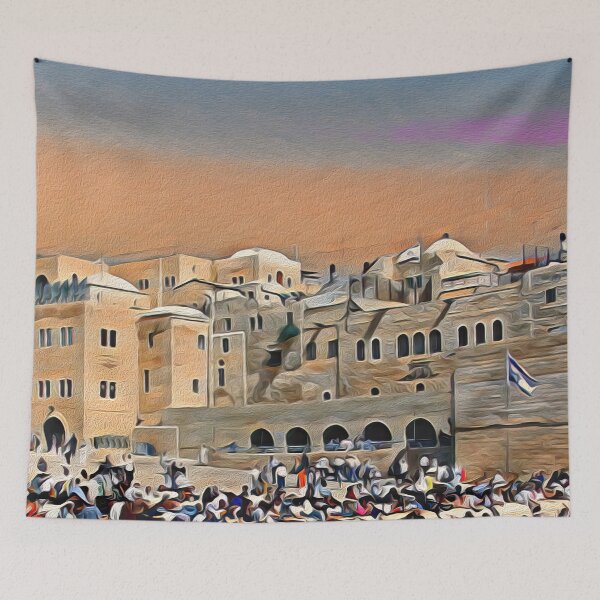 Item preview, OUTSIDE THE WESTERN WALL designed and sold by ArtbyRolleen.
