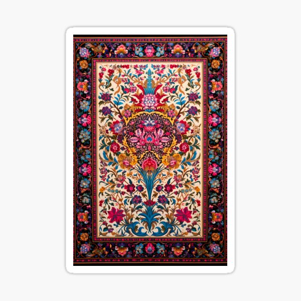 Persian Carpet Stickers for Sale