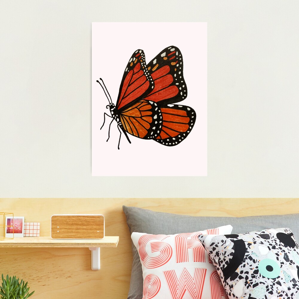 Monarch Butterfly Needle Felted Wall Decor — Weasyl