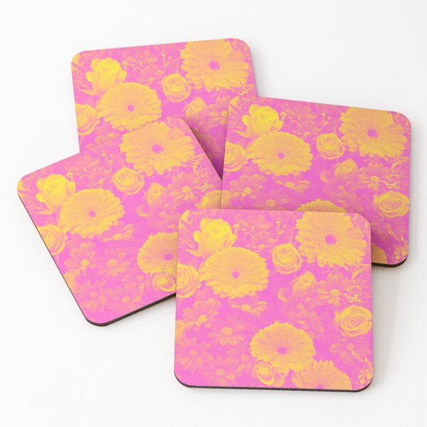 Item preview, Boho Soul Flowers in Yellow and Pink designed and sold by Trish Dish.