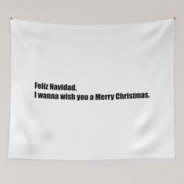 Item preview, feliz navidad. i wanna wish you a merry christmas designed and sold by mavagraphics.