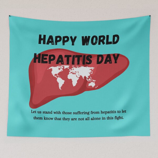 Item preview, Happy World Hepatitis Day designed and sold by mamolebo.