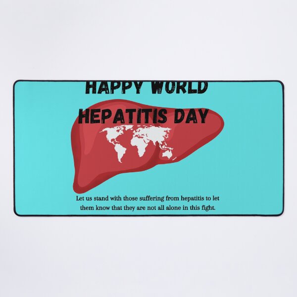 Item preview, Happy World Hepatitis Day designed and sold by mamolebo.