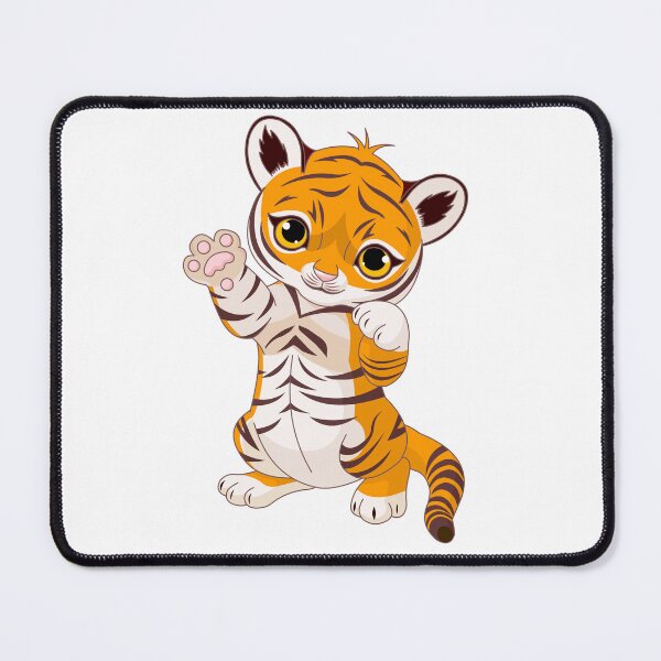 Item preview, Cartoon of a Baby Tiger designed and sold by Creativeanus.