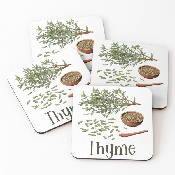 Item preview, Hand Drawn Illustration of Thyme designed and sold by Sketch-Shack.