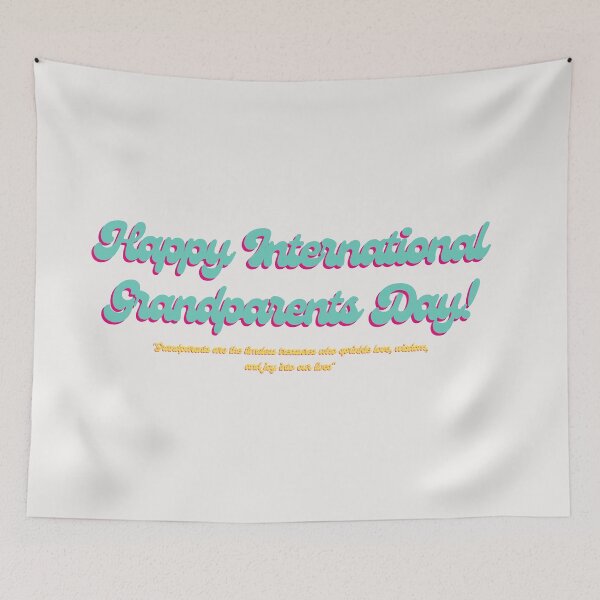 Item preview, Happy International Grandparents Day designed and sold by Itsheartshop.