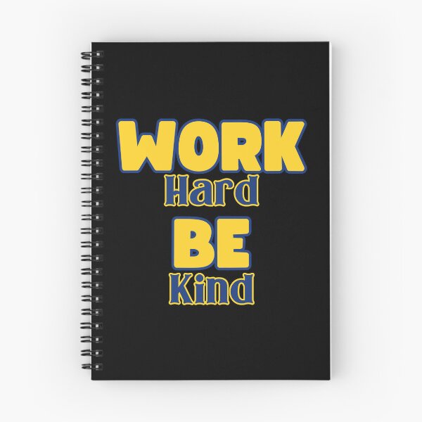 Item preview, Work Hard Be Kind designed and sold by RockBeeDesigns.